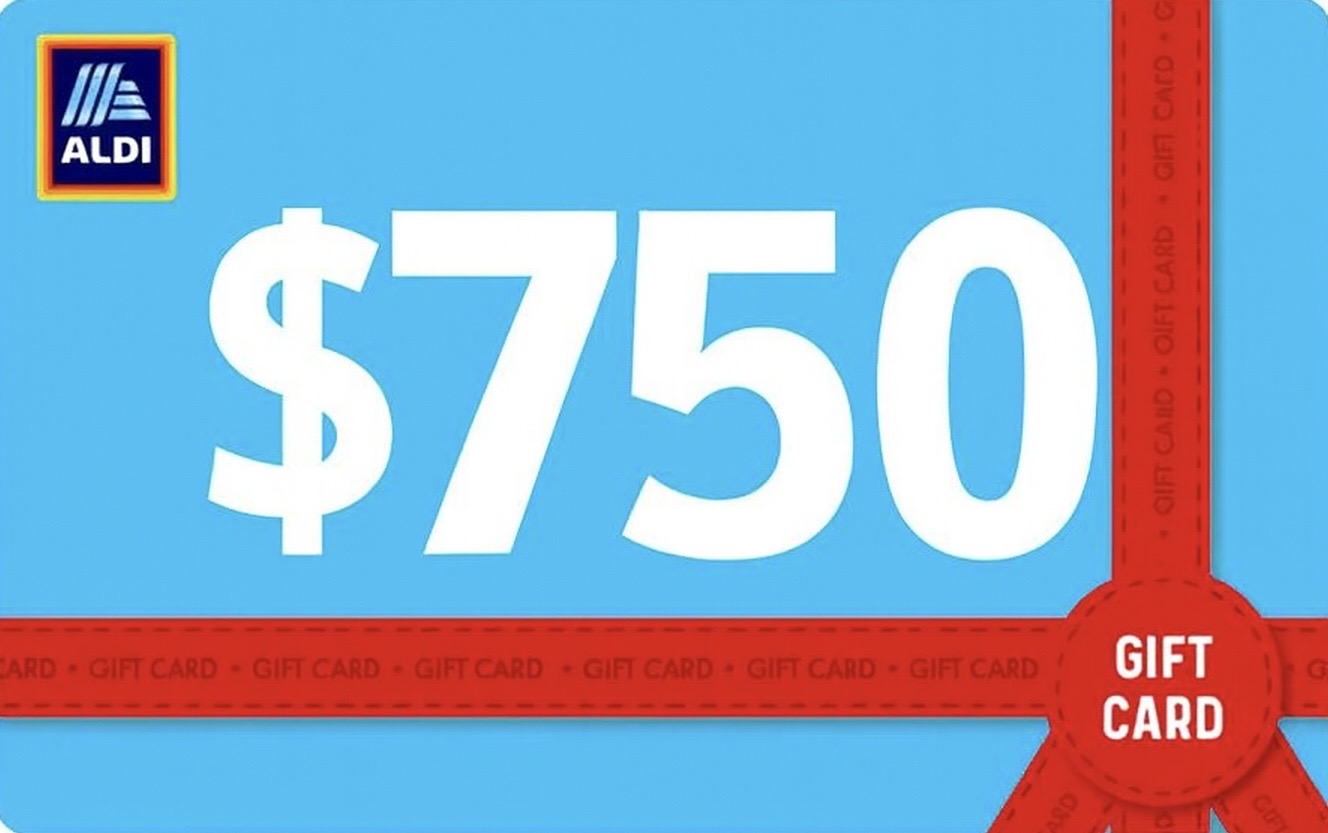 $750 Aldi Gift Card